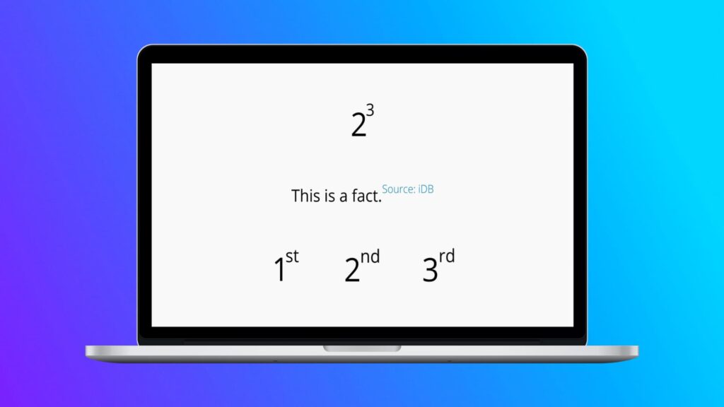 superscript subscript tool