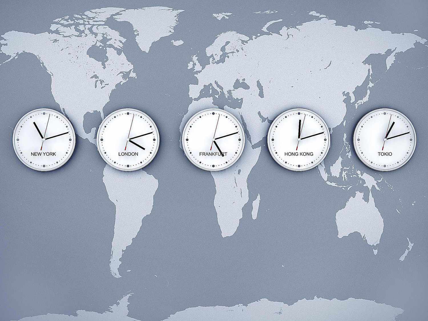 World Clock: Current Time in Multiple Time Zones 